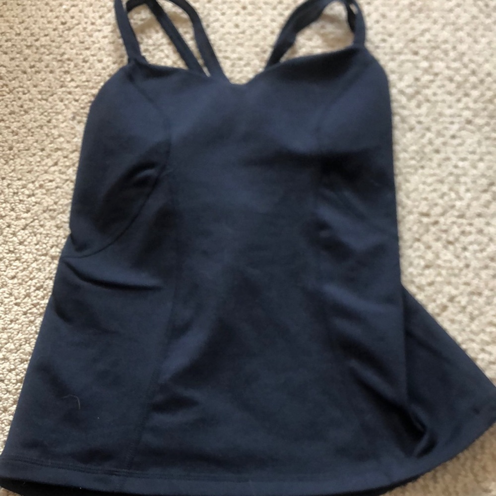 Zella Black Workout with built in, removable pads